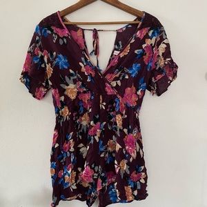 Floral romper